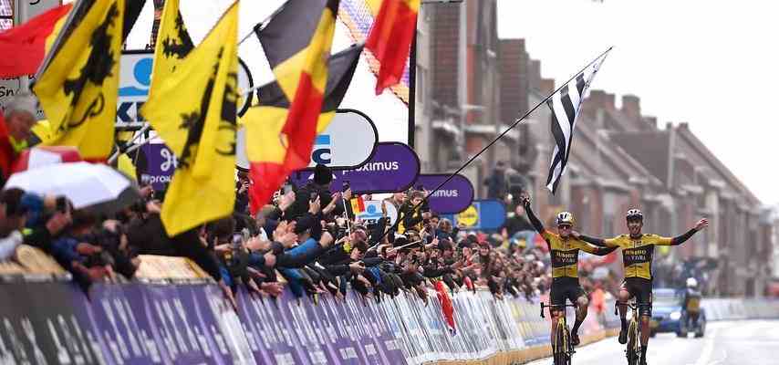 Staerker Van Aert laesst „guten Freund Laporte gewinnen „Sprinten haette