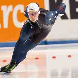 Teenager Stolz schreibt Geschichte mit WM Titel ueber 500 Meter Hollaender