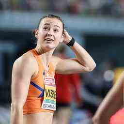 Titelverteidiger Visser am schnellsten ins Halbfinale ueber 60 Meter Huerden