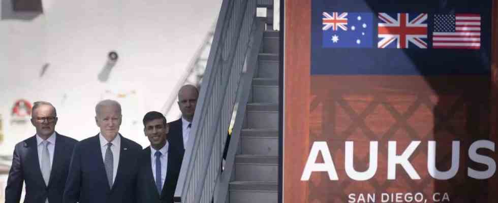 USA Australien und Grossbritannien unterzeichnen Atom U Boot Deal