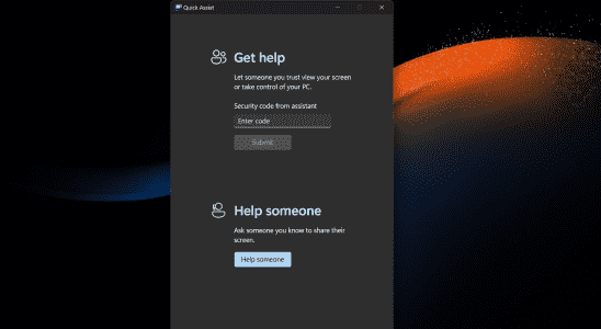 Windows 11 Quick Assist App Was ist das und wie kann