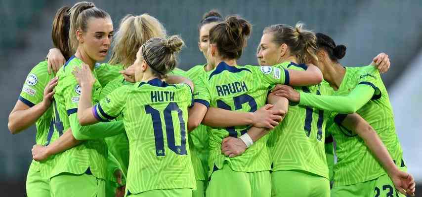 Wolfsburg schlaegt PSG und Martens in der CL Frauen Van de