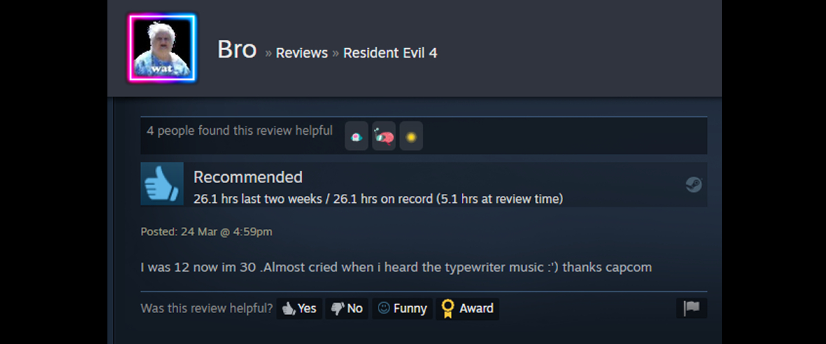 1680314432 646 Die besten Steam Reviews zum Resident Evil 4 Remake