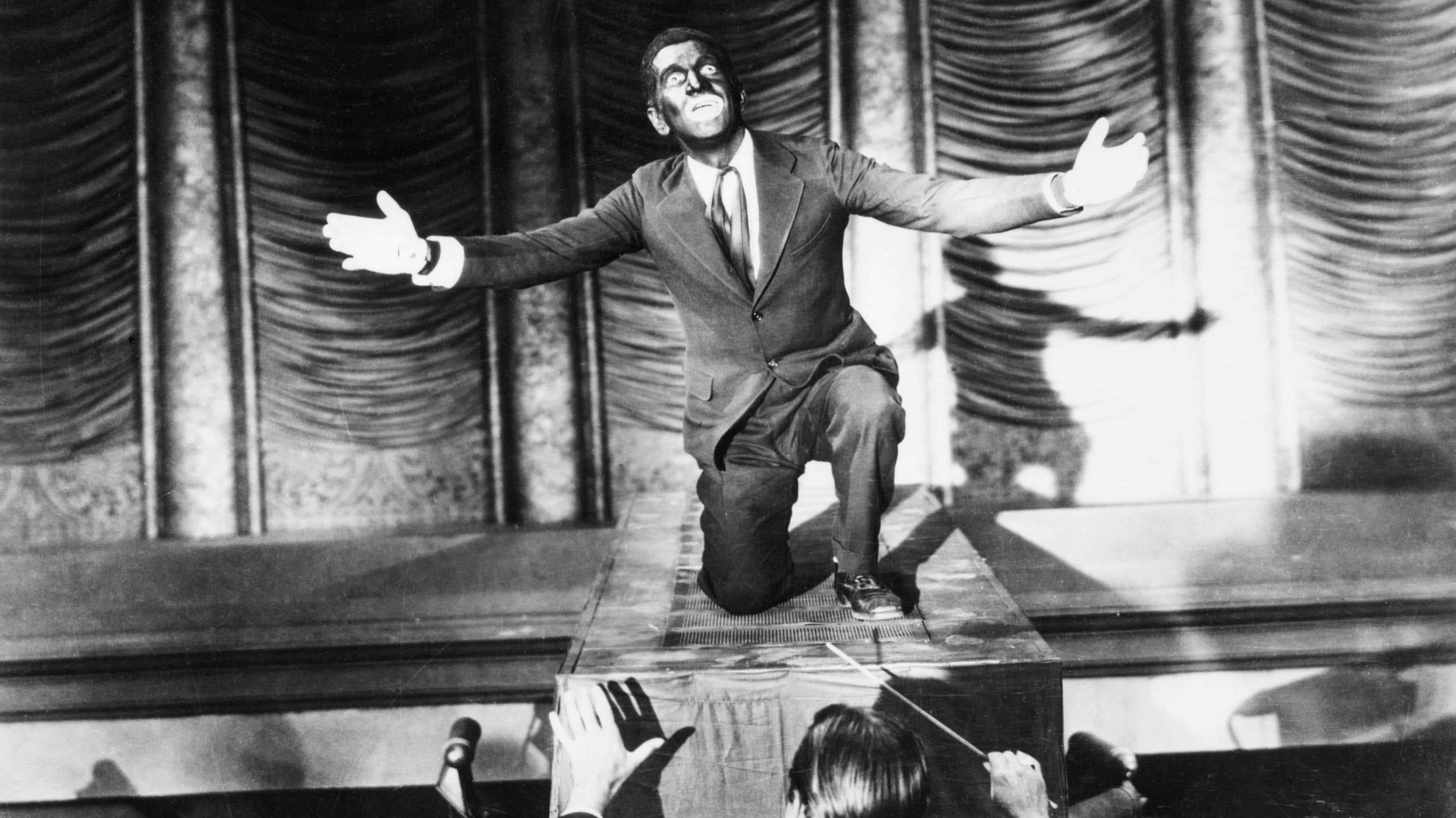 Al Jolson in „The Jazz Singer“.