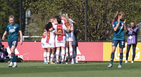 Ajax Women verhindert Twente Titelpartie und startet am letzten Spieltag als