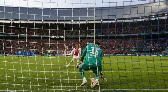 Ajax hat fuer das Pokalfinale nicht im Elfmeterschiessen trainiert Aber