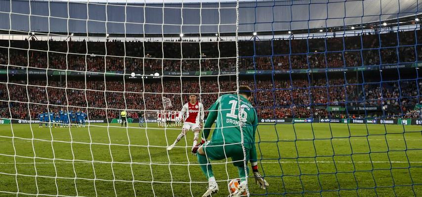 Ajax hat fuer das Pokalfinale nicht im Elfmeterschiessen trainiert Aber