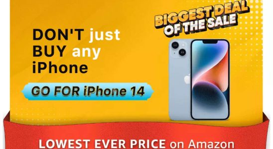 Amazon Great Summer Sale iPhone 14 zum „niedrigsten Preis aller