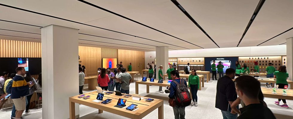 Apple Apple Saket der zweite offizielle Store wird morgen in