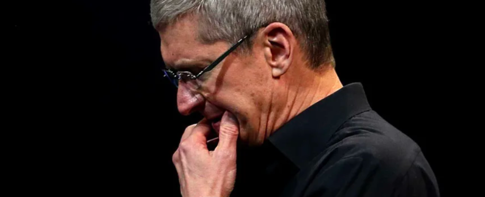 Apple CEO trifft US Gesetzgeber China kann auf der Speisekarte stehen