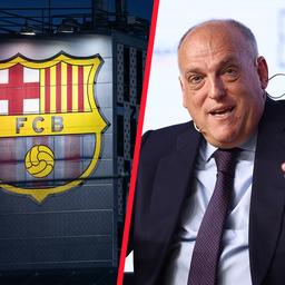 Barcelona fordert Fussballchef Tebas wegen „falscher Beweise im Bestechungsfall auf