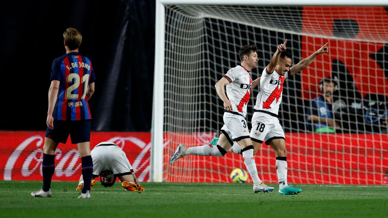 Bild aus Video: Barcelona hinter Rayo Vallecano