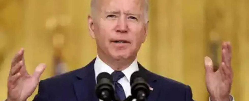 Biden Biden 80 macht Praesidentschaftswahl 2024 offiziell „Lasst uns diesen