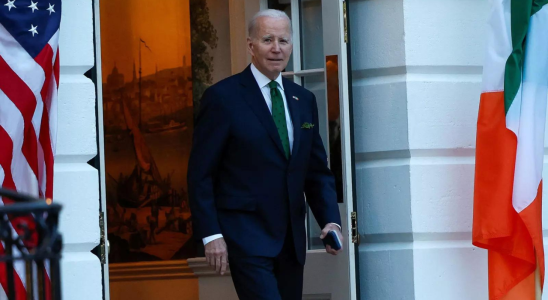 Biden Biden sagt dass die US Lecksonde „nah dran ist als