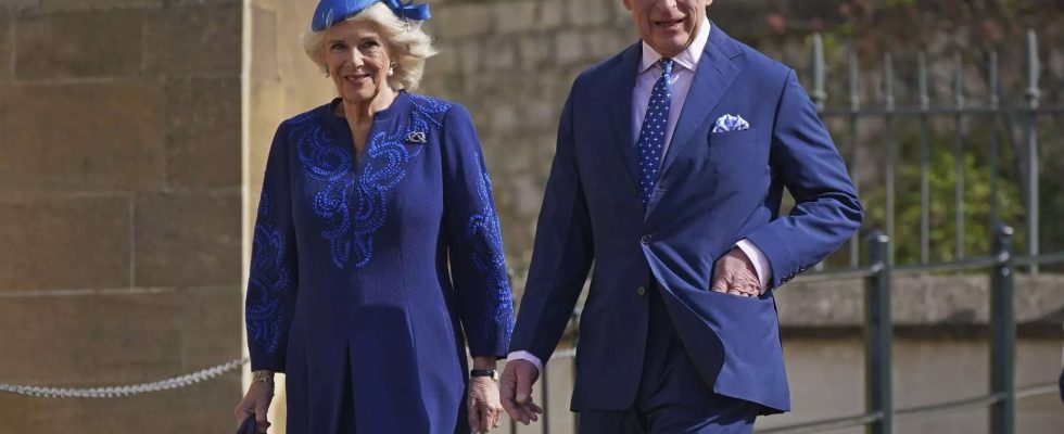 Charles Britische Royals versammeln sich zum ersten Osterfest der Regierungszeit