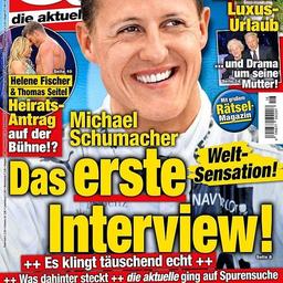 Chefredakteur des deutschen Magazins nach gefaelschtem Interview gefeuert Michael Schumacher