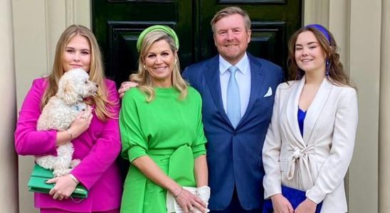 Das tragen Maxima Amalia Ariane und Willem Alexander am Koenigstag