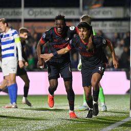 Der PSV scheint kurz nach der Pause den Pokal Kracher gegen