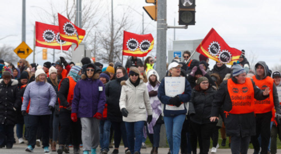 Der Streik der Regierungsangestellten in Kanada behindert die Einwanderungsabwicklung