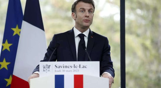 Der franzoesische Praesident Emmanuel Macron verteidigt die Rentenreform „bedauert keinen