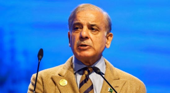 Der pakistanische Premierminister Shehbaz Sharif sichert sich das Vertrauensvotum in