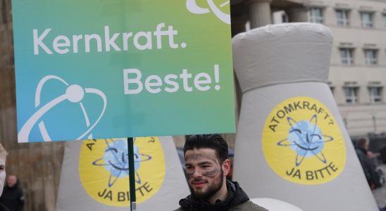 Deutsche ueber Abschaltung der letzten Atomkraftwerke gespalten Party und Proteste