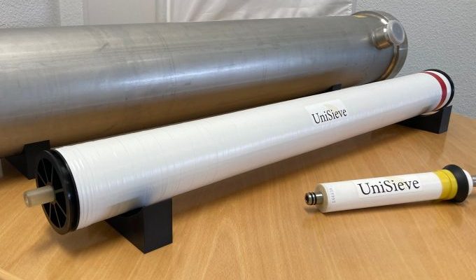 Die Filter von UniSieve verwenden spezielle Kristalle um industrielle Emissionen