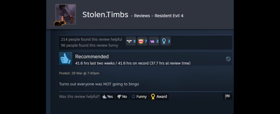 Die besten Steam Reviews zum Resident Evil 4 Remake