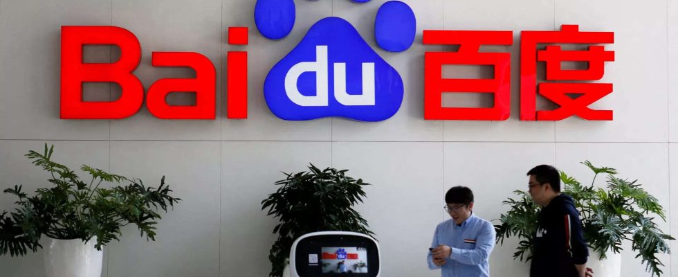 Ernie Chinas Baidu hat Apple wegen gefaelschter Versionen seines ChatGPT Rivalen