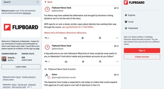 Flipboard bringt redaktionelle Kuration nach Mastodon mit „Schreibtischen fuer Nachrichten
