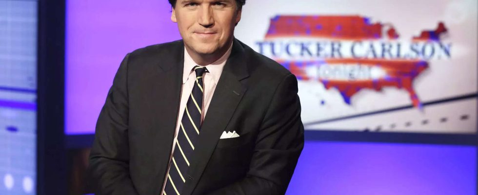 Fox News Tucker Carlson trennt sich Tage nachdem Fox den