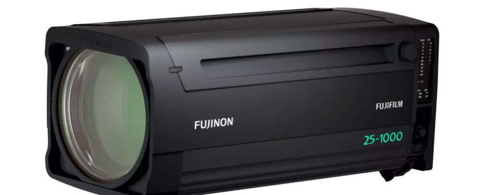 Fujifilm Fujifilm bringt in Indien ein neues Broadcast Zoomobjektiv mit 40 fachem