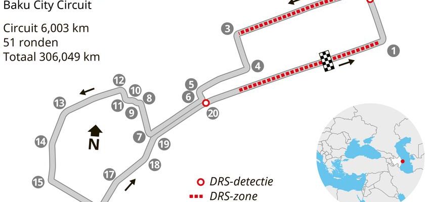 GP Aserbaidschan Finale erstes Sprint Rennwochenende mit zwei Qualifikationen Formel