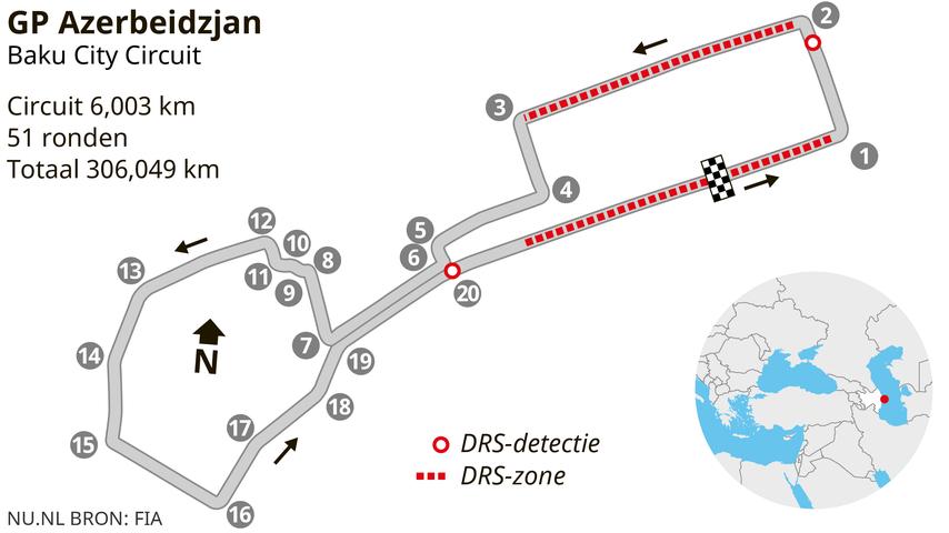 GP Aserbaidschan Finale erstes Sprint Rennwochenende mit zwei Qualifikationen Formel