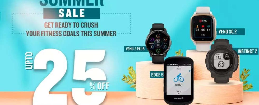 Garmin Garmin India kuendigt Summer Sale an Preis Angebote und