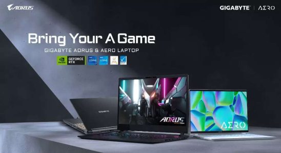 Gigabyte Gigabyte bringt neue Laptops mit Nvidia RTX40 Grafikkarte auf den