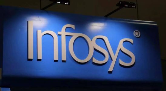 Infosys Die Nettoeinstellungen von Infosys gehen im Geschaeftsjahr 2023 um