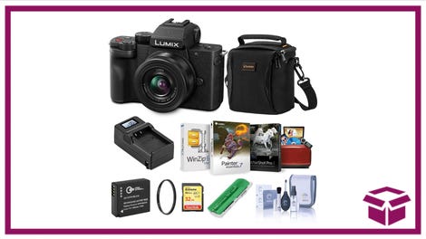 Panasonic Lumix DC-G100 Kamera mit kostenlosem Zubehör-Kit