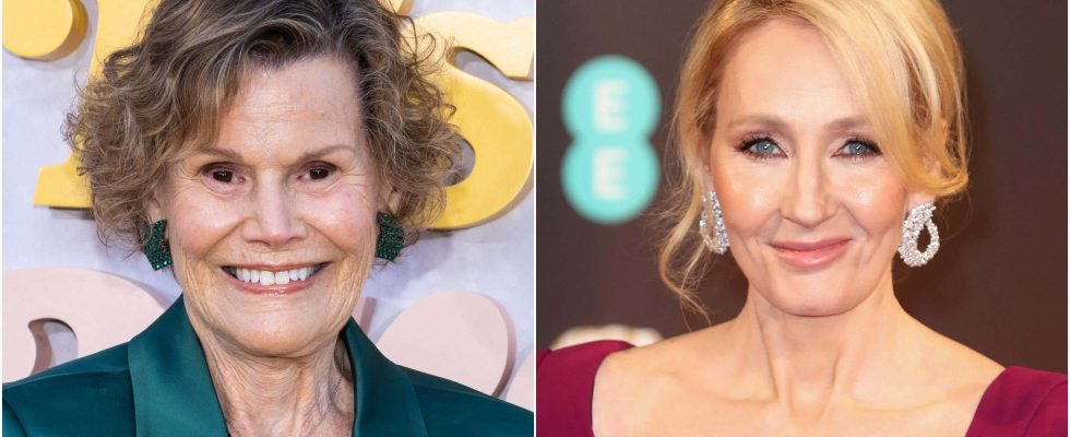 Judy Blume verdeutlicht die Haltung zu JK Rowling Trans Community