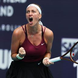 Kvitova gewinnt Titel in Miami und haelt Rybakina vom Sunshine