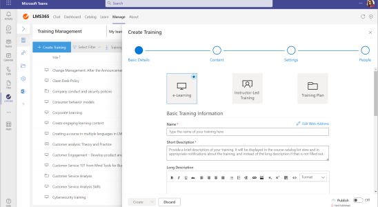 LMS365 ein in Microsoft 365 und Teams integriertes Lernmanagementsystem bringt