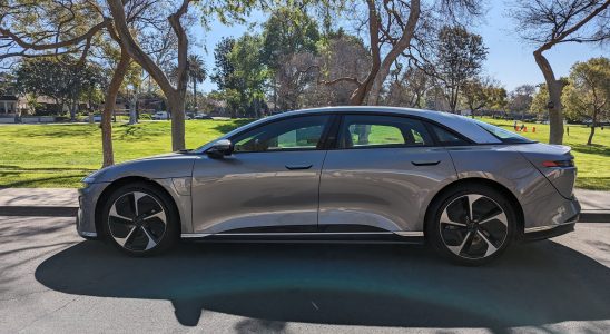 Lucid Air Touring Bewertung Einige Vorbehalte