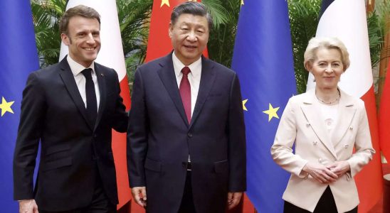 Macron Macron sagt er „zaehle auf Xi Jinping um „Russland