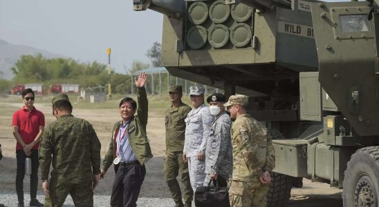 Marcos Der US Praesident Biden und der philippinische Amtskollege Marcos werden