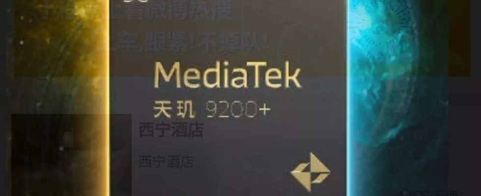 Mediatek Starttermin fuer MediaTek Dimensity 9200 bestaetigt kann diese Telefone