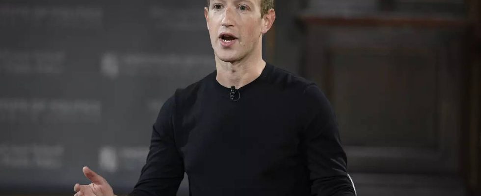 Meta Entlassungen CEO Mark Zuckerberg hat keine „erleichternden Worte fuer Mitarbeiter