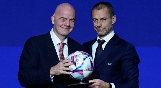 Nach Infantino wurde auch UEFA Praesident Ceferin ohne Gegenkandidaten wiedergewaehlt