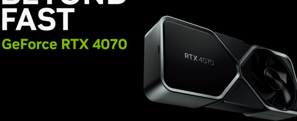 Nvidia kuendigt RTX 4070 GPU in Indien an Alle Details