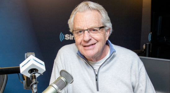 RIP Jerry Springer Talkshow Moderator und Buergermeister von Cincinnati