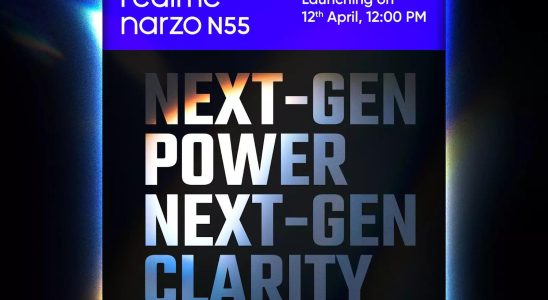 Realme Narzo N55 startet am 12 April in Indien